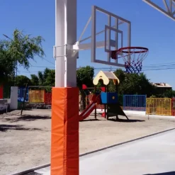 Juego Estructuras Canastas Minibasket Fija a Viga Vuelo 1m