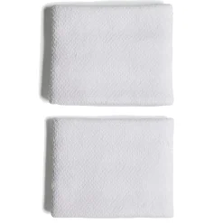 Juego Muñequeras Tenis Adidas WB Blanco