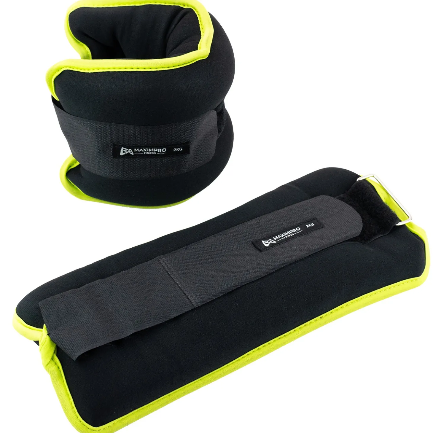 Juego Muñequeras/Tobilleras Lastradas Maximpro Keer 2 Kg