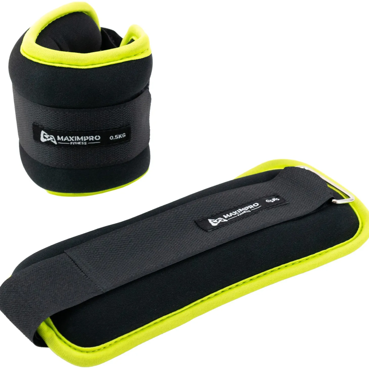 Juego Muñequeras/Tobilleras Lastradas Maximpro Keer 0.5 Kg