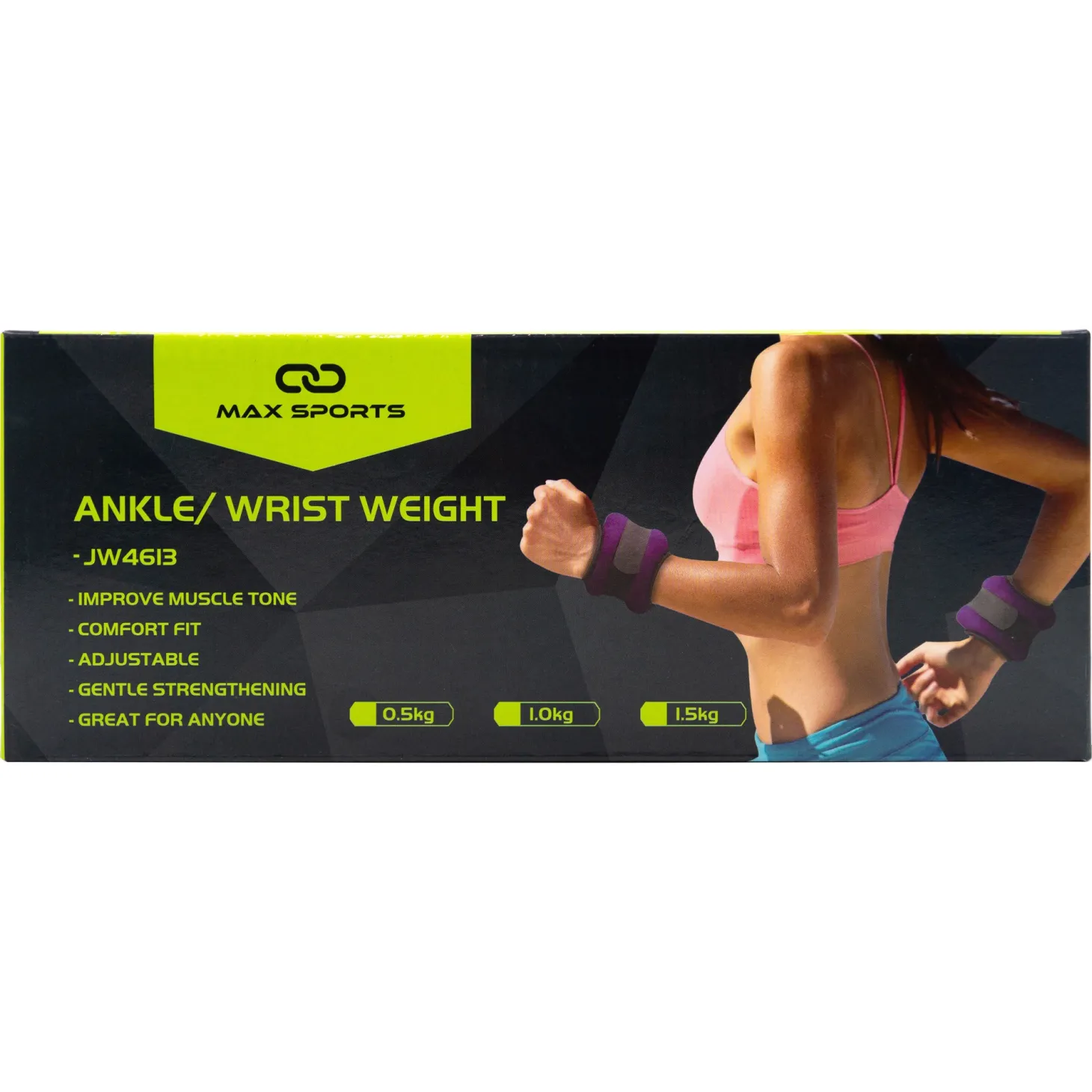 Juego Muñequera/Tobillera Lastradas Maximpro Keer 1Kg