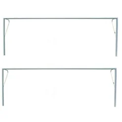 Juego Porterías Fútbol 11 Fijas - Acero