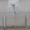Juego Porterías Galvanizadas Fútbol Sala /Balonmano - Canasta Baske