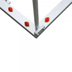 Juego Porterías Trasladables Galvanizadas Fútbol Sala /Balonmano