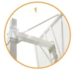 Juego Postes Canastas Baloncesto Fijas DeLuxe