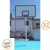 Juego Postes Canastas Baloncesto Fijas PRO