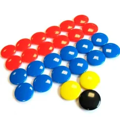 Juego Recambio Fichas Magnéticas Ø20mm