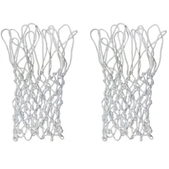 Juego Redes Baloncesto Blanco 6 mm