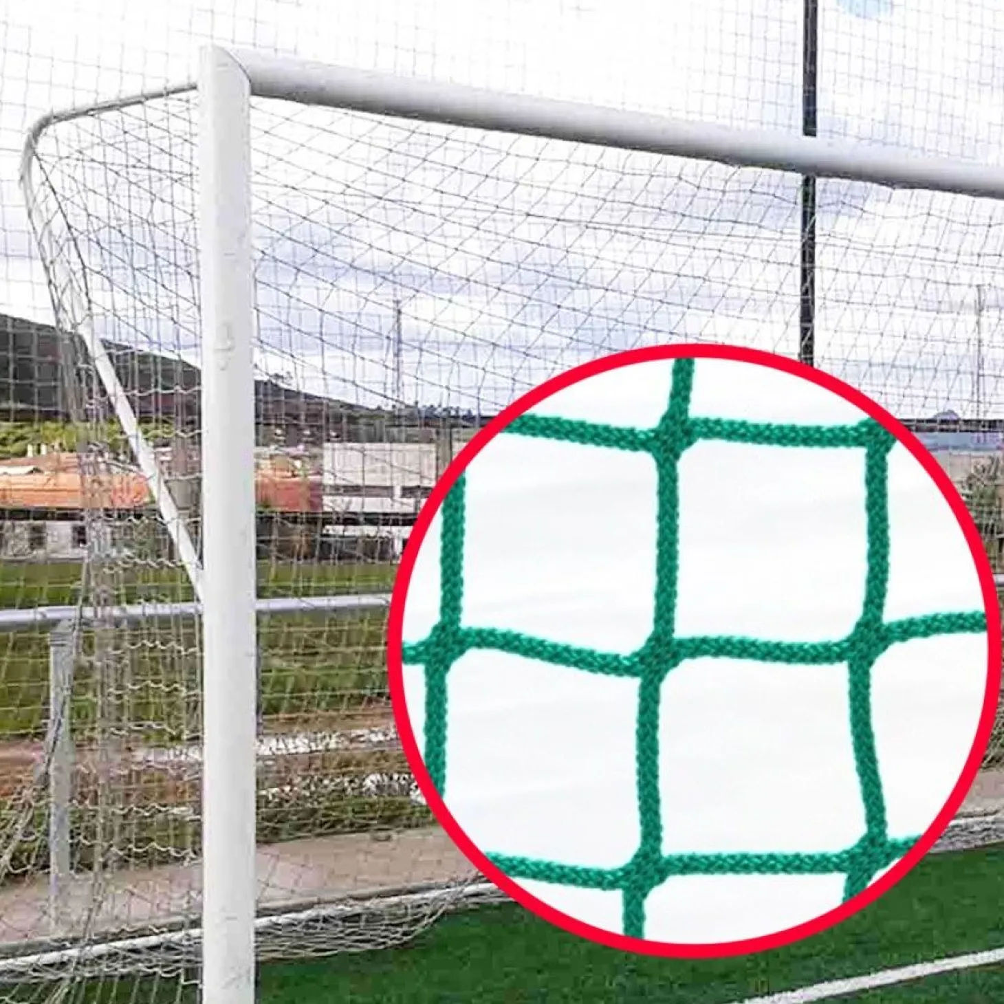 Juego Redes Porterías Fútbol 8 Antivandálicas