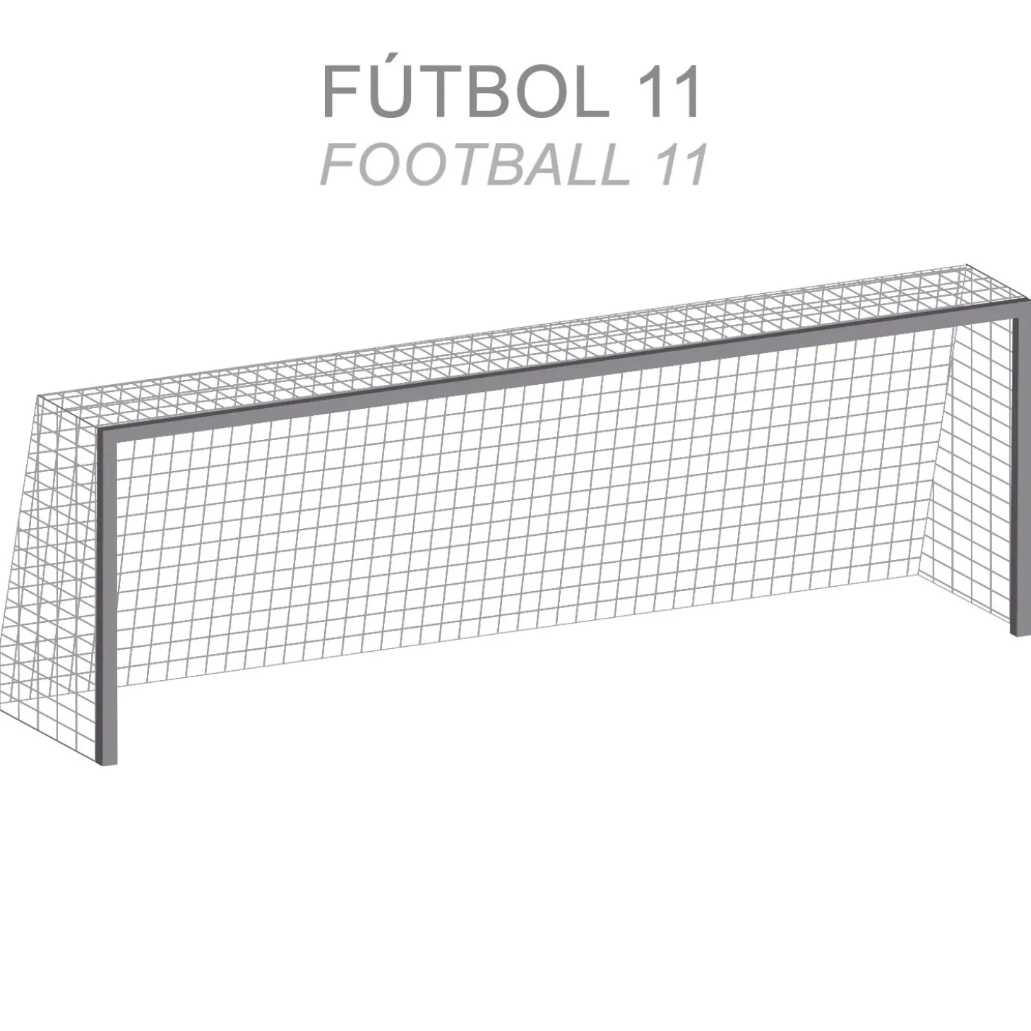 Juego Redes Porterías Fútbol 11 Expert