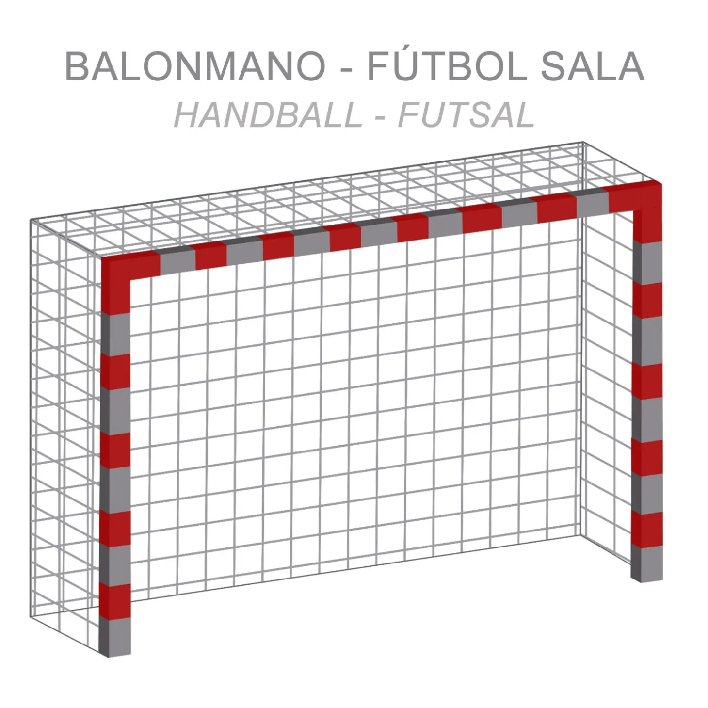 Juego Redes Porterías Fútbol Sala - Balonmano Champion