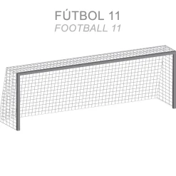 Juego Redes Porterías Fútbol 11 Basic