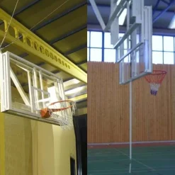 Juego Sistema Adaptación Canasta Baloncesto a Minibasket