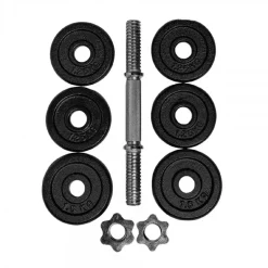 Kit Mancuerna Ajustable 10Kg