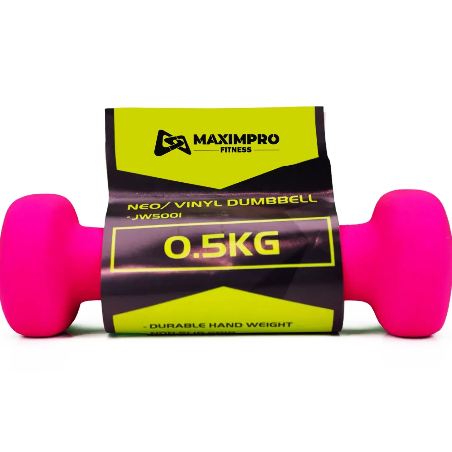 Mancuerna Neopreno Maximpro Hant 0.5 Kg Fucsia