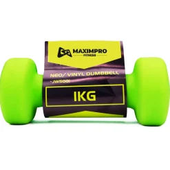 Mancuerna Neopreno Maximpro Hant 1Kg Verde