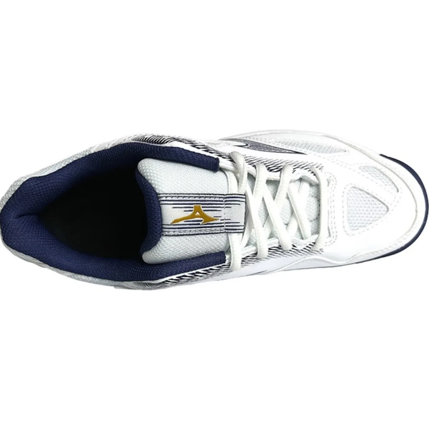 Mizuno Stealth Star 2 Jr Blanca/Azul Marino