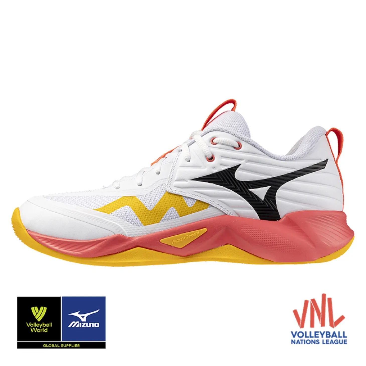 Mizuno Wave Momentum Pro Blanco/Rosa