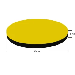 Moneda Sorteo Campo Zastor Lucy Amarillo/Negro