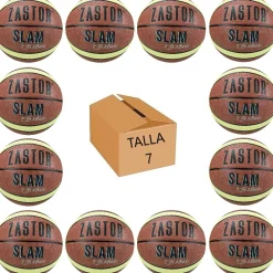 Pack 12 Balones Baloncesto Zastor Slam 7B1800 T-7