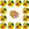 Pack 12 Balones Fútbol Joma Dali II Amarillo Flúor T-4