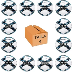 Pack 12 Balones Fútbol Zastor Striker 4F2000 T-4