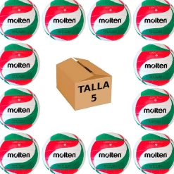 Pack 12 Balones Voleibol Molten V5M1300