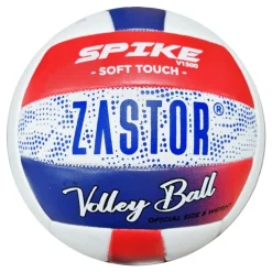 Pack 12 Balones Voleibol Zastor Spike 4V1500 Rojo/Azul T-4