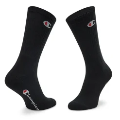 Pack 3 Pares Calcetines Champion 3P Crew Gris/Blanco/Negro