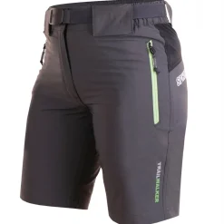 Pantalón Corto Trekking Sphere Pro Gia Negro Carbón/Verde