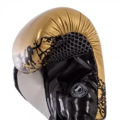 Par Guantes Boxeo Fullboxing Brooklyn Dorado/Negro