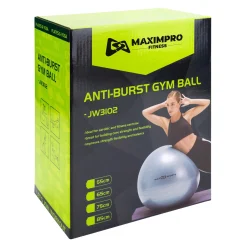 Pelota Fitness Gigante Maximpro Sena 85 cm Negra