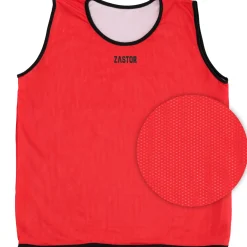 Peto Entrenamiento Reversible Zastor Ressy Rojo/Blanco