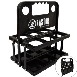 Portabotellas Plegable Zastor MOE-6 Botellas Negro