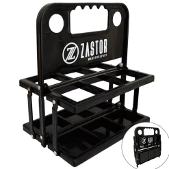 Portabotellas Plegable Zastor MOE-6 Botellas Negro