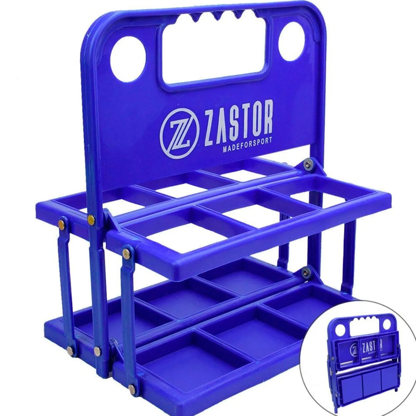 Portabotellas Plegable Zastor MOE-6 Botellas Azul