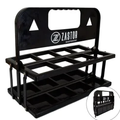 Portabotellas Plegable Zastor MOE-8 Botellas Negro