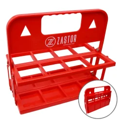 Portabotellas Plegable Zastor MOE-8 Botellas Rojo