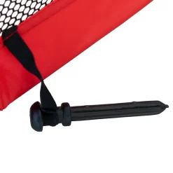 Portería Plegable Zastor Bool Rojo/Negro