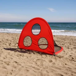 Portería Plegable Zastor Bool Rojo/Negro