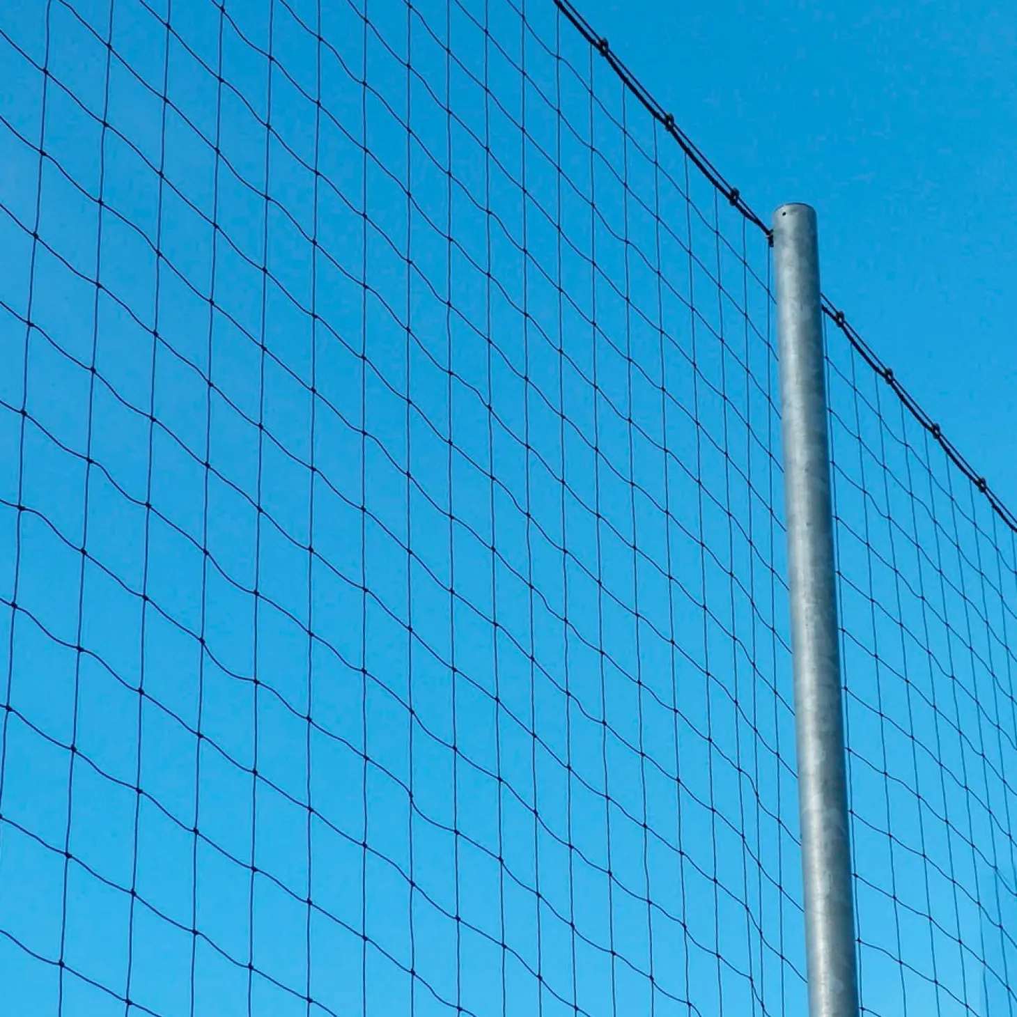 Poste Para Red Perimetral 6 m Galvanizado