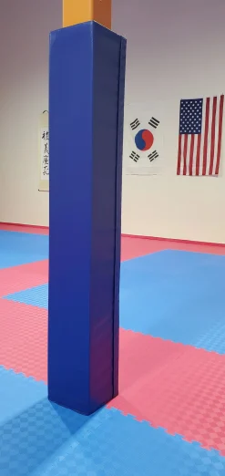 Protector Columna Cuadrada/Rectangular Deluxe Azul -cm lineales-