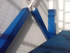 Protector Columna Cuadrada/Rectangular Deluxe Azul -cm lineales-