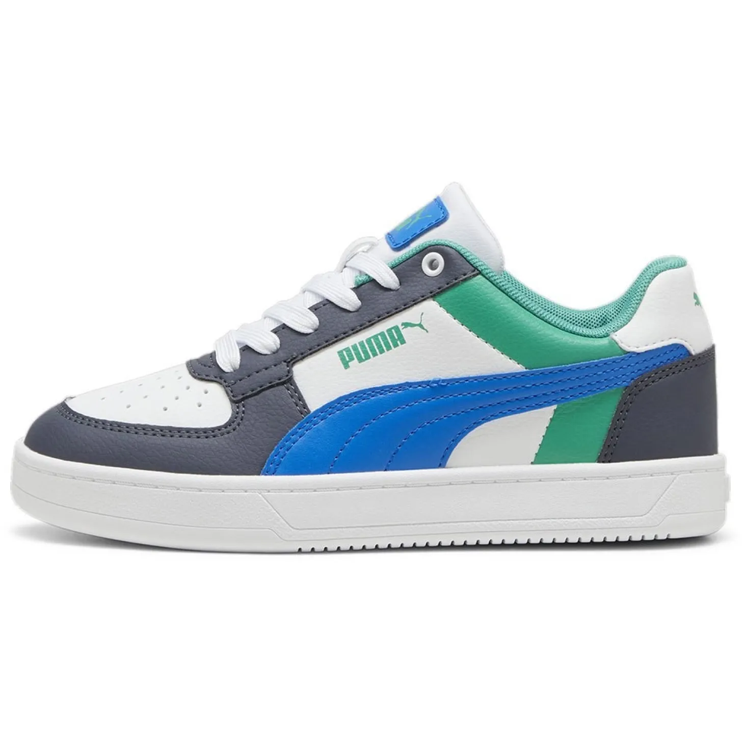 Puma Caven 2.0 Block Jr Blanco/Azul/Verde