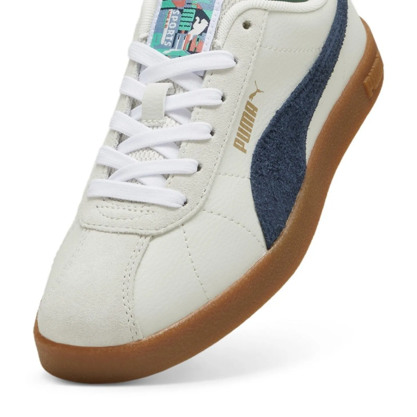 Puma Club II Year Of Sports Jr Gris/Azul Marino