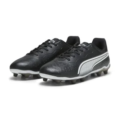 Puma King Match FG/AG Jr Negra