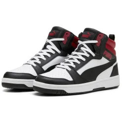 Puma Rebound V6 Blanca/Negra/Roja