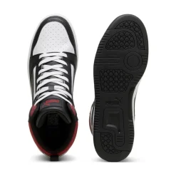 Puma Rebound V6 Blanca/Negra/Roja