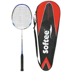 Raqueta Bádminton Softee 10K Azul/Blanco