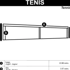 Red Tenis 10 Mallas Dobles